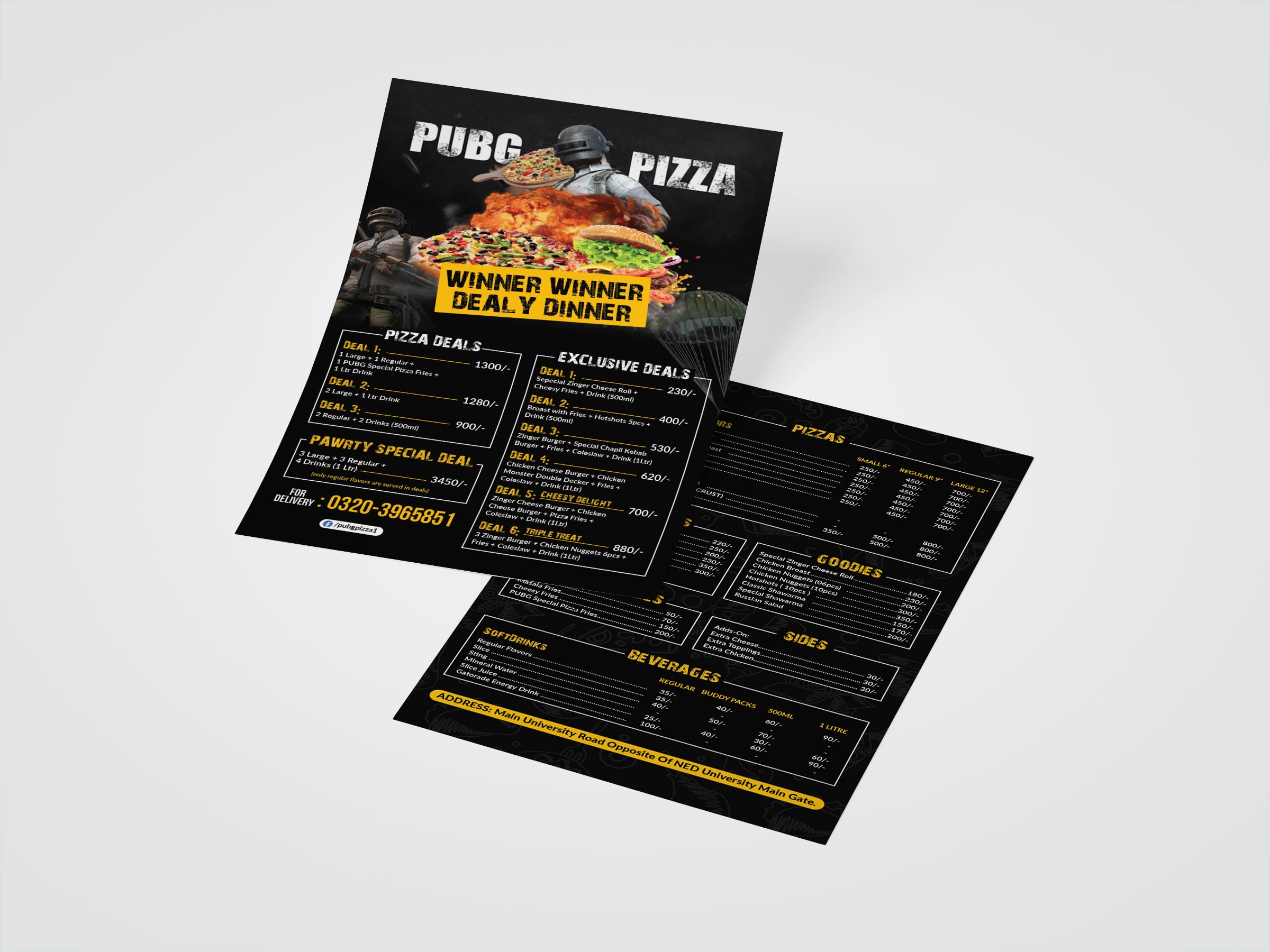 Flyer and Catalog Design Sample for Business Marketing in Oklahoma City