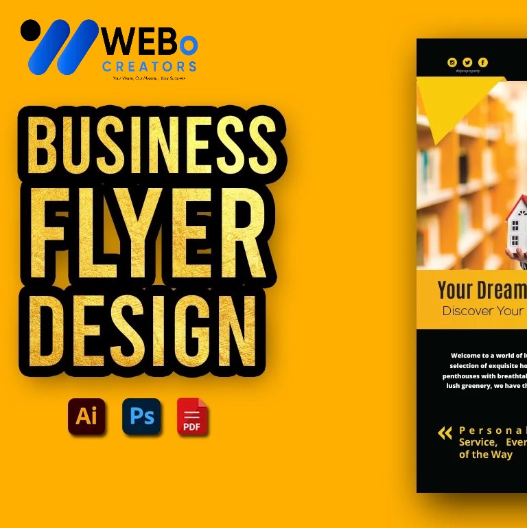Creative Flyer Design for Moving Company in Oklahoma City | Flyer for Removals Services